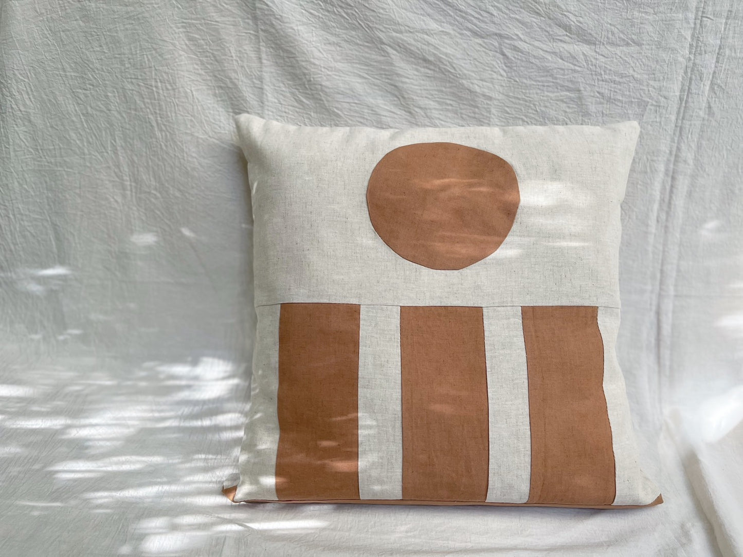 Square Circle Cushion Cover