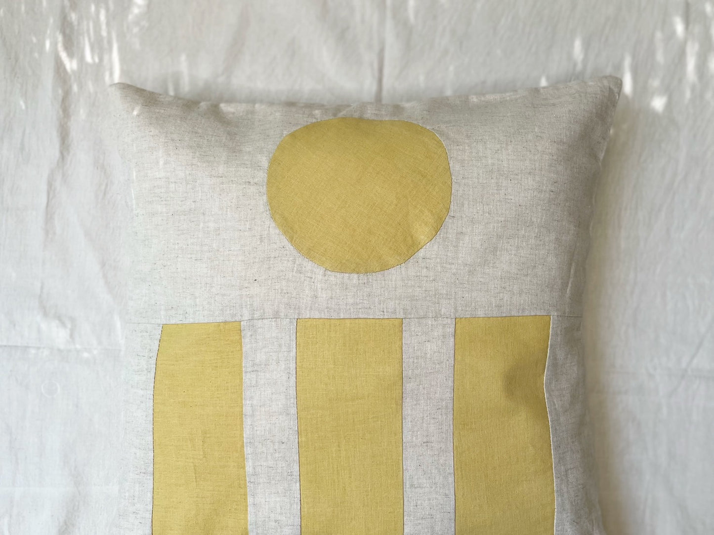 Square Circle Cushion Cover